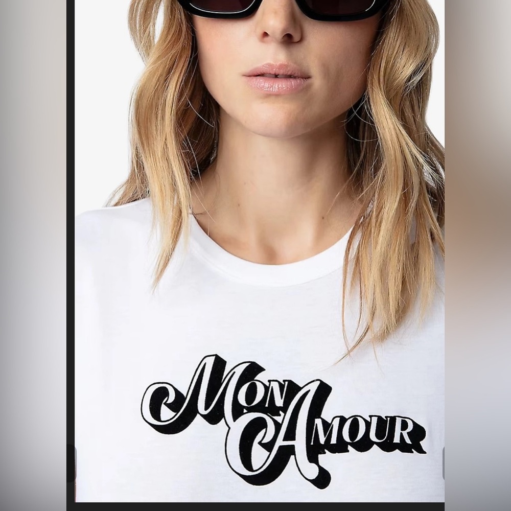 NWT Zadig & Voltaire Mon Amour T-Shirt